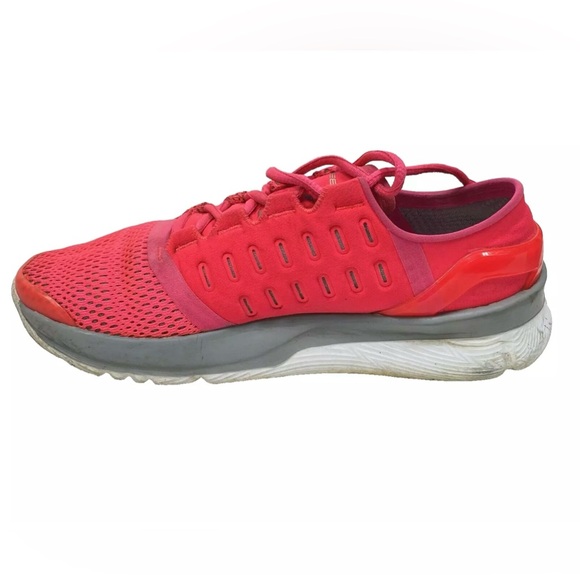 Under Armour Women's Speedform Apollo 2 1266241-962 Pink Running Shoes Size 8. - Picture 4 of 8